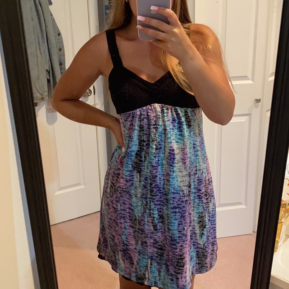 Volume One Multi Color Dress - Picture 4 of 4